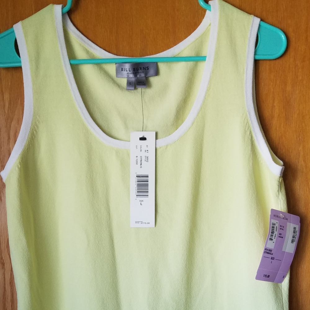 Bill Burns Signature top, Sz L NWT